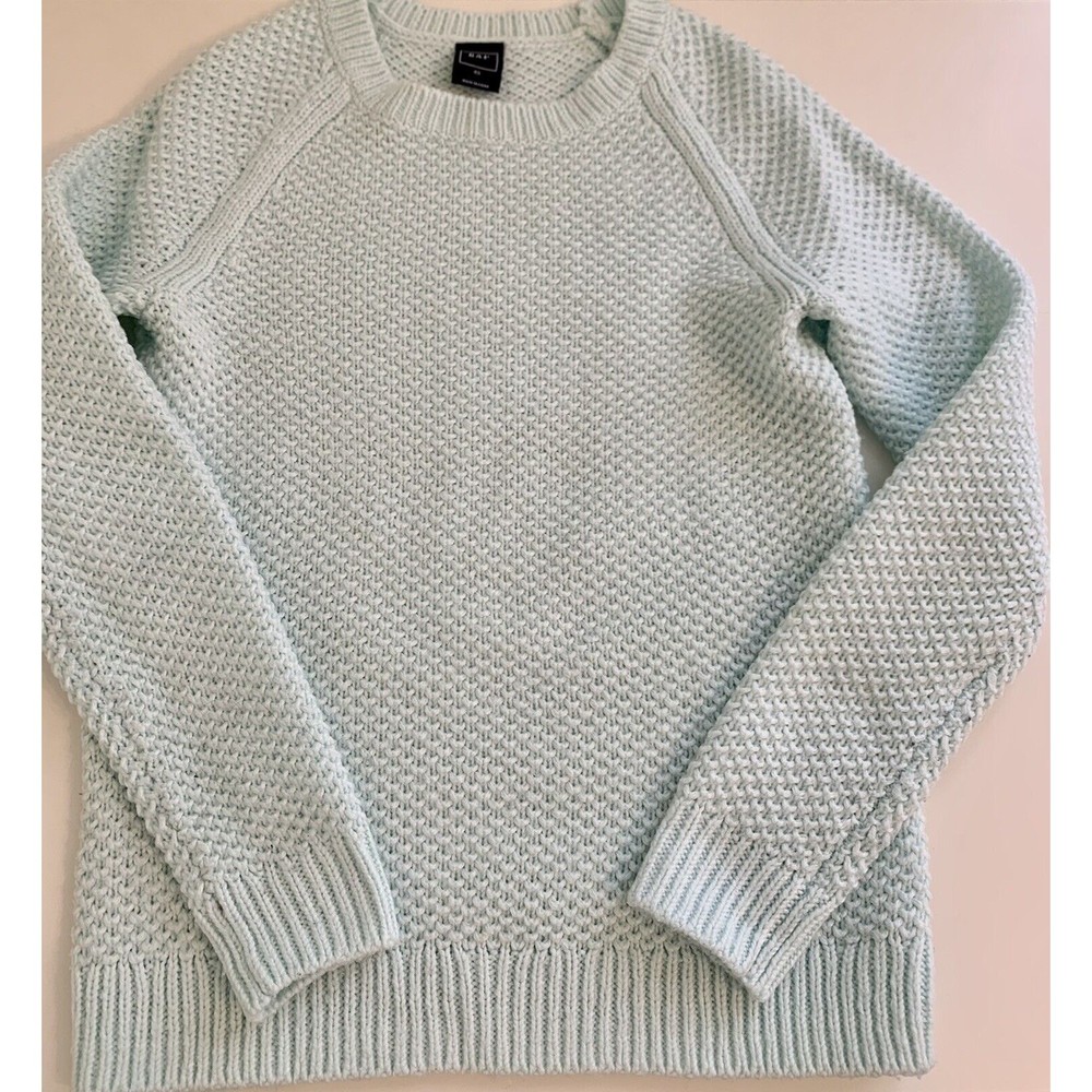 GAP Womens Size XS TP  Blue Knit Sweater Extra Small Machine Wash 100% Acryl